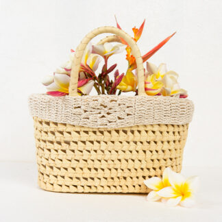 MINI CESTA DE MANO CON BOLSO