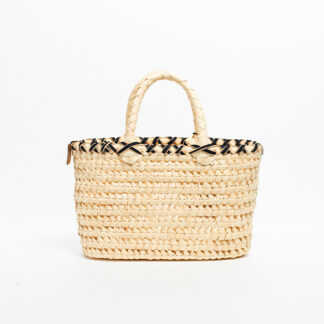 MINI CESTA DE MANO con Contorno Negro