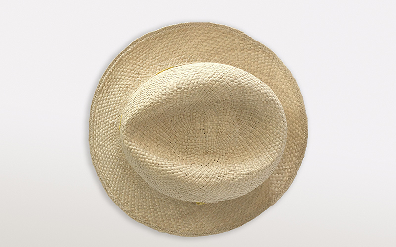Sombrero franja amarilla 3